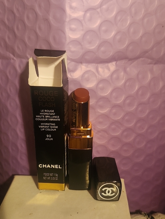 CHANEL Other - CHANEL Rouge Coco Flash Hydrating Lipstick — 90 Jour (Brown Nude)